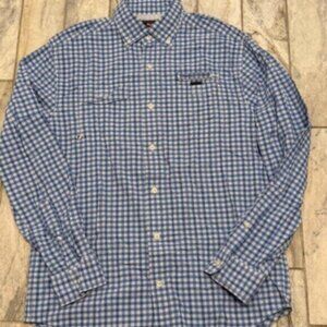 NWOT Vineyard Vines men's Small Harbor Button Down Blue/White shirt Retails $128